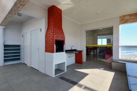 Área comum - Churrasqueira de apartamento para alugar com 3 quartos, 92m² em Cidade Ocian, Praia Grande