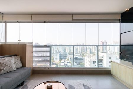 Sala/Quarto de apartamento à venda com 1 quarto, 41m² em Brooklin, São Paulo
