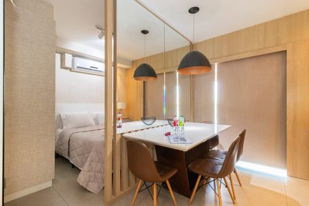 Apartamento à venda com 41m², 1 quarto e 1 vagaSala/Quarto
