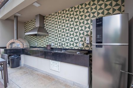 Área comum - Churrasqueira de apartamento à venda com 3 quartos, 92m² em Vila Osasco, Osasco