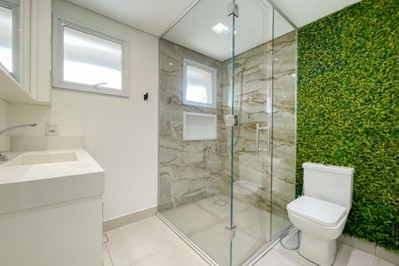 Banheiro da Suíte de apartamento à venda com 3 quartos, 92m² em Vila Osasco, Osasco