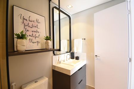 Apartamento à venda com 137m², 2 quartos e 2 vagasBanheiro da Suíte 2