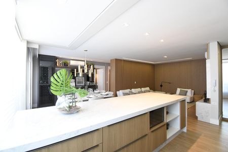 Apartamento à venda com 137m², 2 quartos e 2 vagasSala e Cozinha