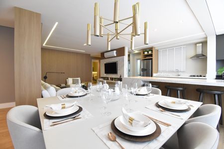 Apartamento à venda com 137m², 2 quartos e 2 vagasSala e Cozinha