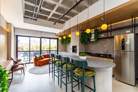 Apartamento à venda com 51m², 2 quartos e 1 vagaÁrea gourmet