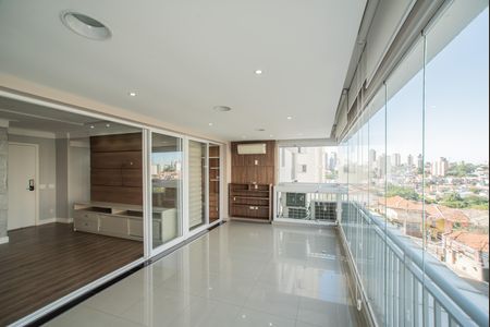 Varanda gourmet de apartamento para alugar com 3 quartos, 103m² em Chácara Inglesa, São Paulo