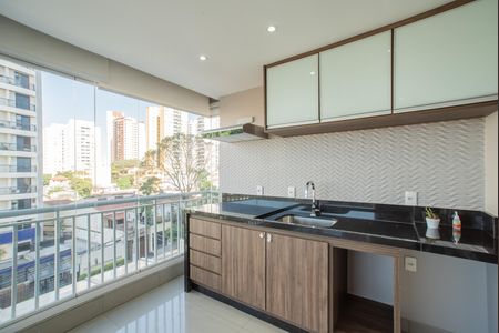 Varanda gourmet de apartamento para alugar com 3 quartos, 103m² em Chácara Inglesa, São Paulo