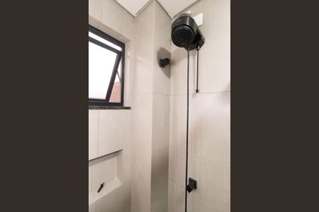 Studio para alugar com 27m², 1 quarto e sem vagaDetalhe do banheiro