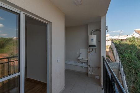 Varanda  de apartamento para alugar com 2 quartos, 50m² em Jardim Amanda I, Hortolândia