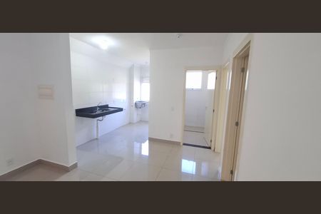 Sala de apartamento para alugar com 2 quartos, 43m² em Parque Residencial Candido Portinari, Ribeirão Preto