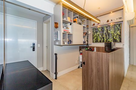 Detalhe Sala - Escritório de apartamento para alugar com 2 quartos, 92m² em Cidade Monções, São Paulo