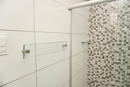 Casa para alugar com 85m², 2 quartos e sem vaga Casa para alugar com 85m², 2 quartos e sem vagaBanheiro Social - cabides para toalhas