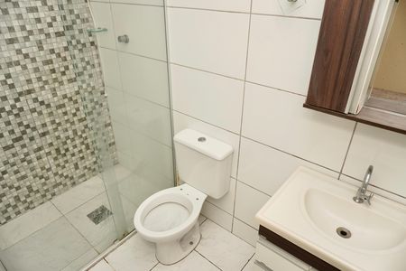 Casa para alugar com 85m², 2 quartos e sem vaga Casa para alugar com 85m², 2 quartos e sem vagaBanheiro Social
