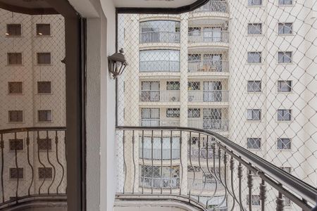 Varanda da Sala de apartamento para alugar com 3 quartos, 145m² em Jardim Paulista, São Paulo