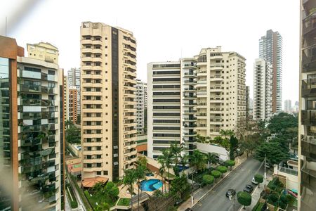 Apartamento para alugar com 127m², 3 quartos e 2 vagasVista da varanda