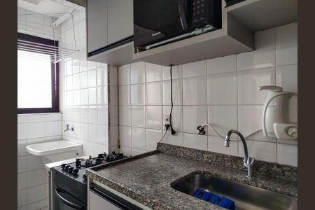 Apartamento para alugar com 45m², 1 quarto e 1 vaga Apartamento para alugar com 45m², 1 quarto e 1 vagaCozinha americana