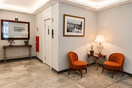 Hall Social de apartamento à venda com 2 quartos, 136m² em Consolação, São Paulo