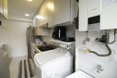 Apartamento para alugar com 52m², 2 quartos e 1 vagaCozinha e Área de Serviço