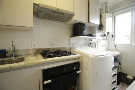 Apartamento para alugar com 52m², 2 quartos e 1 vagaCozinha e Área de Serviço