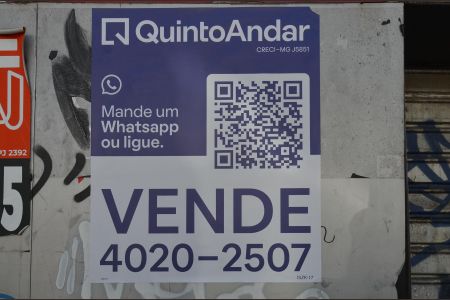 Placa Instalada 29-06-2026-ISZK-17 de casa à venda com 2 quartos, 481m² em Floresta, Belo Horizonte