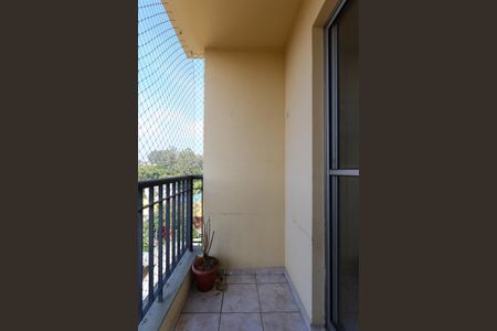 Varanda da Sala de apartamento para alugar com 2 quartos, 57m² em Jardim Paris, São Paulo