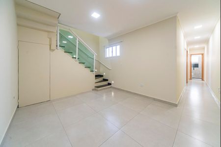 Sala de apartamento à venda com 3 quartos, 106m² em Jardim Santo Alberto, Santo André