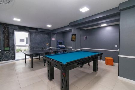 Apartamento para alugar com 39m², 2 quartos e sem vaga Apartamento para alugar com 39m², 2 quartos e sem vagaÁrea comum - Salão de Jogos
