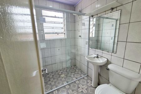 Banheiro 1 de casa para alugar com 1 quarto, 50m² em Vila Caiçara, Praia Grande