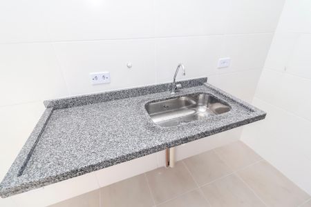 Apartamento à venda com 46m², 2 quartos e 1 vagaCozinha e Área de Serviço