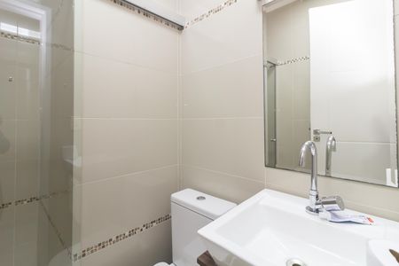 Casa de condomínio à venda com 107m², 3 quartos e 2 vagas Casa de condomínio à venda com 107m², 3 quartos e 2 vagasBanheiro 1