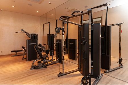 Área comum - Academia de kitnet/studio para alugar com 1 quarto, 30m² em Perdizes, São Paulo