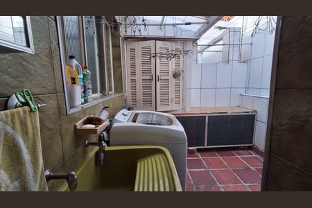 Área de Serviço  de casa à venda com 3 quartos, 102m² em Barcelona, São Caetano do Sul
