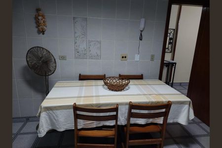 Cozinha de apartamento para alugar com 2 quartos, 96m² em Vila Caiçara, Praia Grande