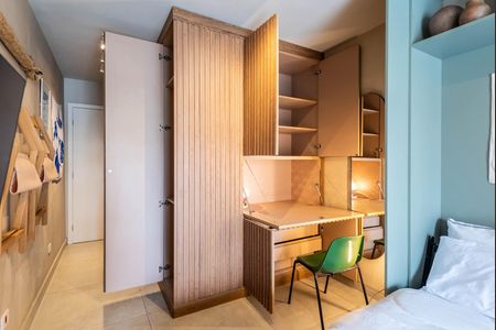 Studio para alugar com 26m², 1 quarto e sem vaga Studio para alugar com 26m², 1 quarto e sem vagaSala/Quarto