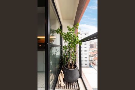 Studio para alugar com 26m², 1 quarto e sem vaga Studio para alugar com 26m², 1 quarto e sem vagaVaranda