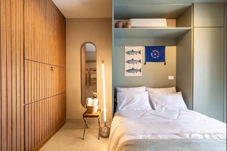 Studio para alugar com 26m², 1 quarto e sem vaga Studio para alugar com 26m², 1 quarto e sem vagaSala/Quarto