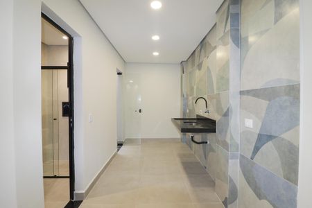 Sala/Cozinha e Área de Serviço de apartamento para alugar com 1 quarto, 40m² em Santana, São Paulo