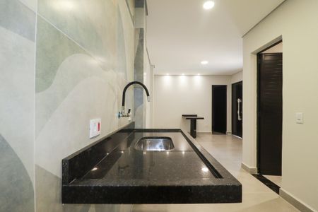 Sala/Cozinha e Área de Serviço de apartamento para alugar com 1 quarto, 40m² em Santana, São Paulo