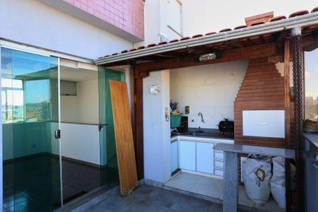 Churrasqueira de apartamento à venda com 4 quartos, 175m² em Esplanada, Belo Horizonte