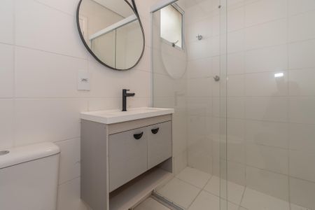 Banheiro da Suíte  de apartamento à venda com 2 quartos, 58m² em Loteamento Residencial Viva Vista, Sumaré