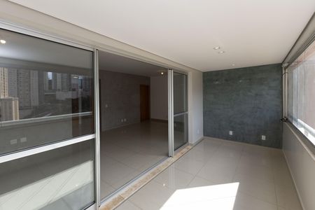 Varanda da Sala 1 de apartamento para alugar com 3 quartos, 125m² em Vila da Serra, Nova Lima
