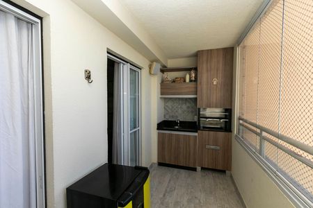 VARANDA GOURMET de apartamento para alugar com 3 quartos, 89m² em Mansões Santo Antônio, Campinas