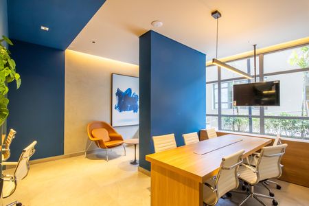 Apartamento para alugar com 38m², 1 quarto e 1 vagaHome Office