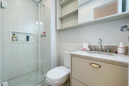 Apartamento para alugar com 38m², 1 quarto e 1 vagaBanheiro da Suíte