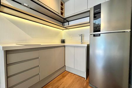 Studio à venda com 29m², 1 quarto e sem vaga Studio à venda com 29m², 1 quarto e sem vagaCozinha