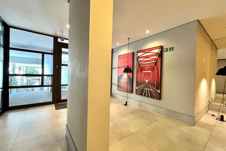 Studio à venda com 29m², 1 quarto e sem vaga Studio à venda com 29m², 1 quarto e sem vagaHall social