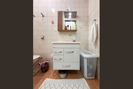 Banheiro Social de apartamento à venda com 1 quarto, 50m² em Centro, São Bernardo do Campo