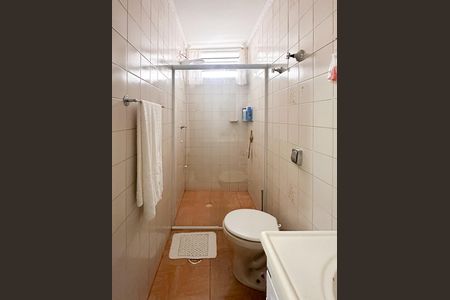 Banheiro Social de apartamento à venda com 1 quarto, 50m² em Centro, São Bernardo do Campo