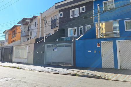 Fachada de casa à venda com 3 quartos, 91m² em Parque das Nações, Santo André