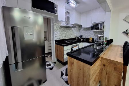 Cozinha de casa à venda com 3 quartos, 91m² em Parque das Nações, Santo André